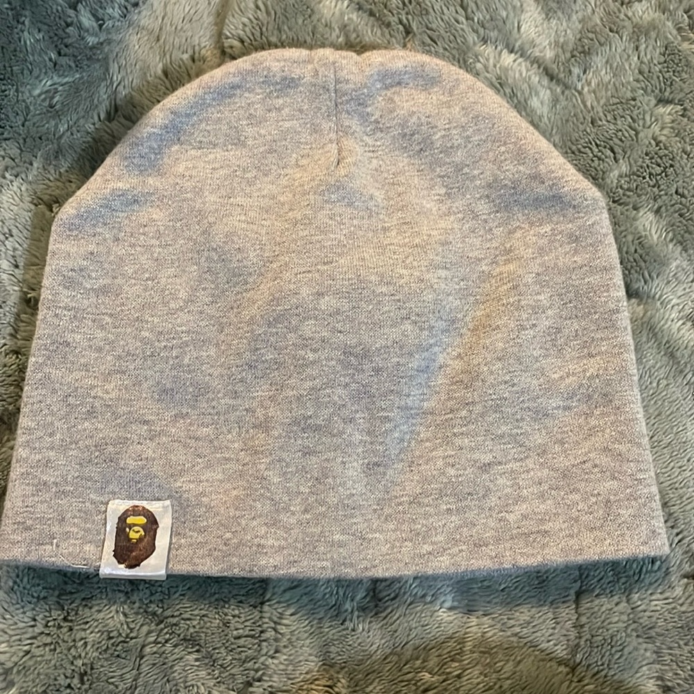 A Bathing Ape Bape Skinny Skullcap Beanie Unisex Vintage